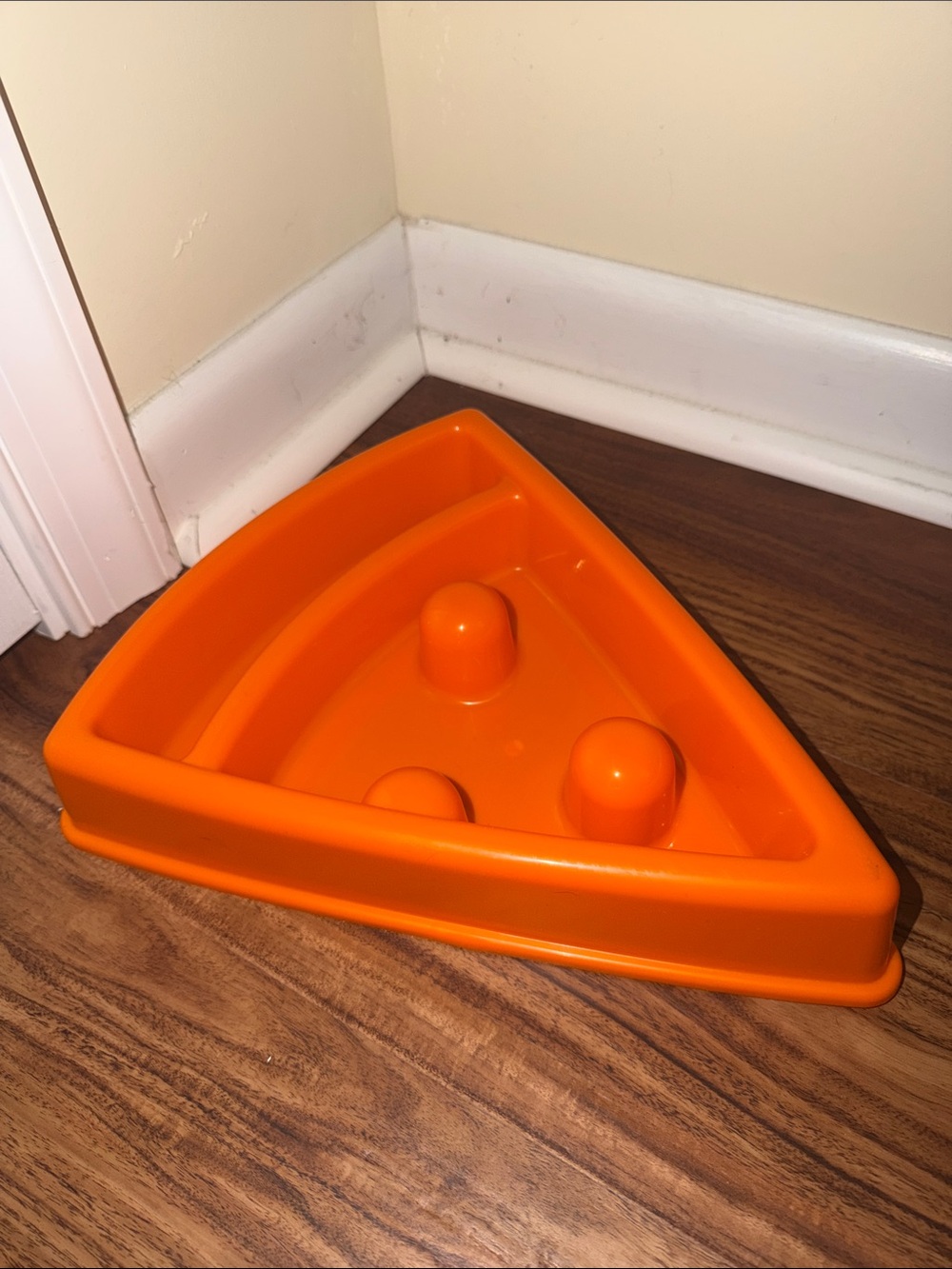Orange Interactive Dog Puzzle — Slow Feeder